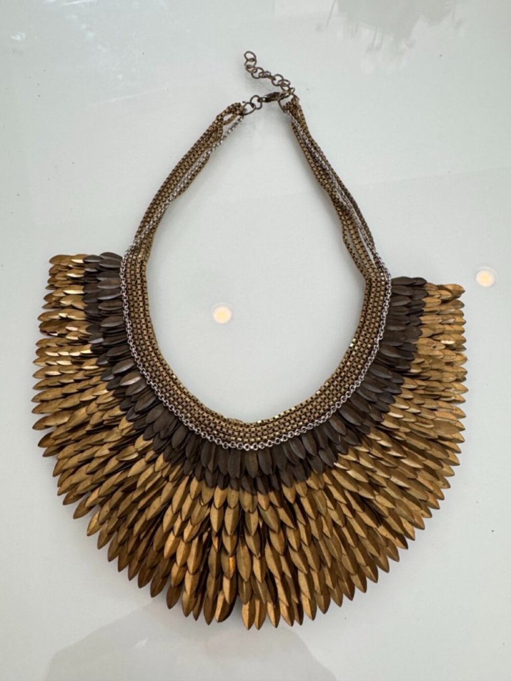 Stella & Dot Rare Pegasus Bib Necklace